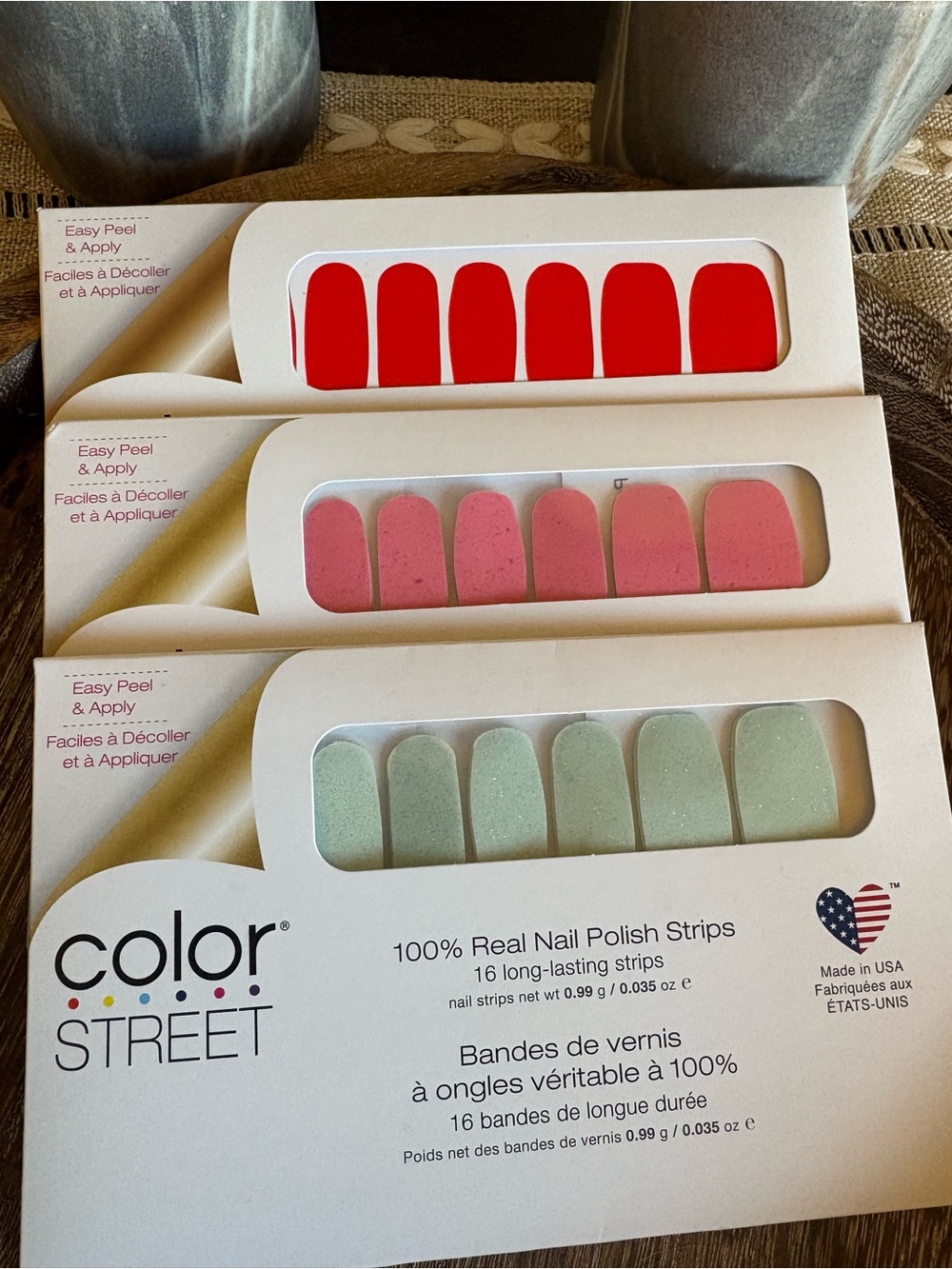 Color Street nail polish strips bundle